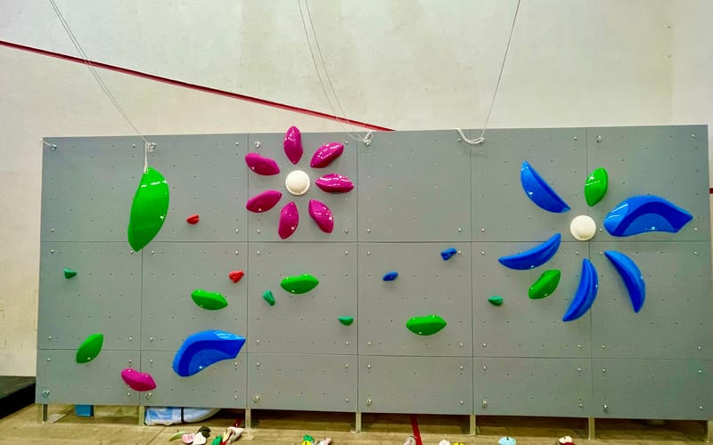 Design and Installation of Chinese YMCA Climbing Wall
